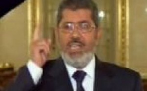 The evolution of Mohamed Morsi's fingers