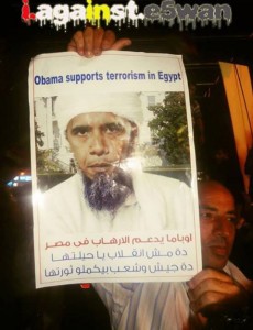 obama supports terrorism in egypt