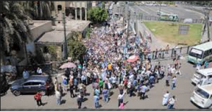30 August 2013 Muslim Brotherhood supporters demonstrations in Alexandria City