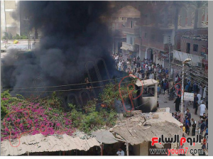 brotherhood burn private properties and home buidlings of egyptian citizens 16aug2013