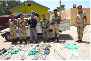On 28 July 2013 teh military arrested that terrorist after he opened the fire against Military individuals in Al-Maleh Square In Al-Arish city Sinai and after they managed to arrest him, military found Army's uniform and he was found wearing a military suit