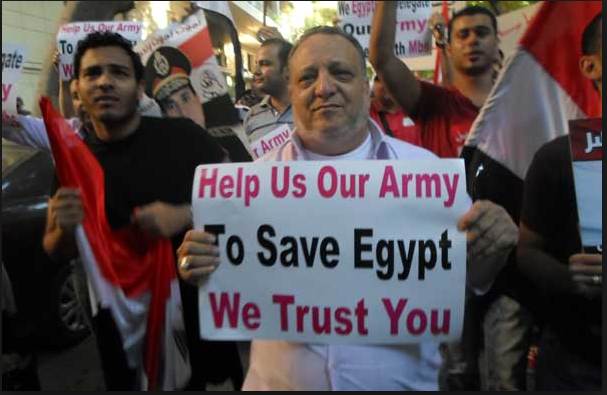Egyptians are proud of their Military
