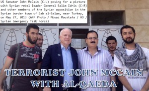 John McCain with Al-Qaeda in Syria