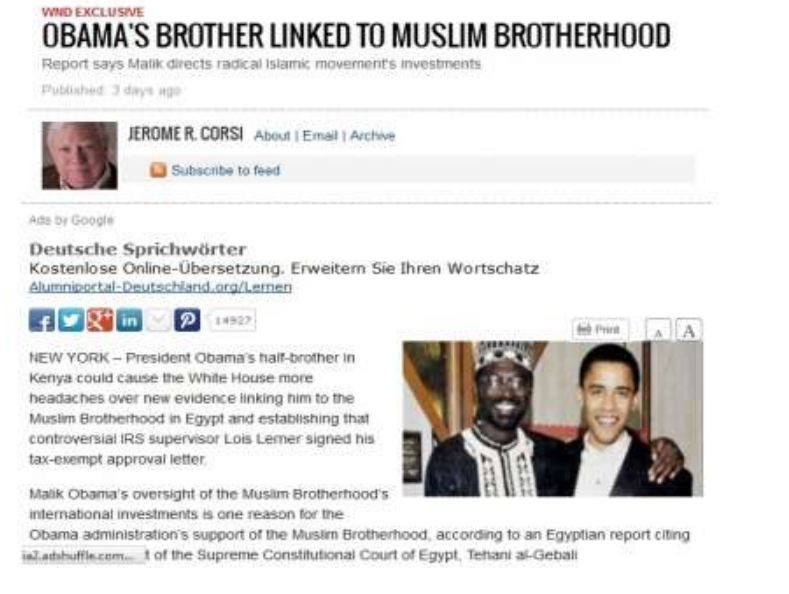 obama brother linked to muslim brotherhood