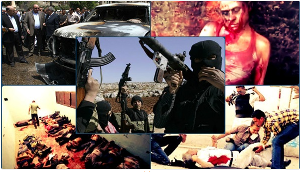Muslim Brotherhood and Alqaeda terror attacks against police and military  forces after 30 June 2011