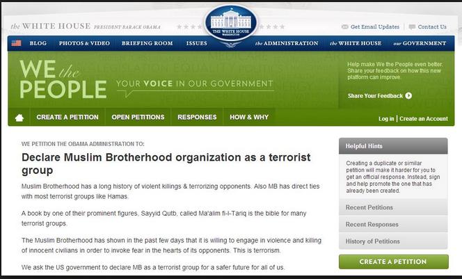 Muslim Brotherhood is a terrorist group