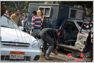 Muslim Brotherhood students attacked a police vehicle and tried to release prisoners in Cairo