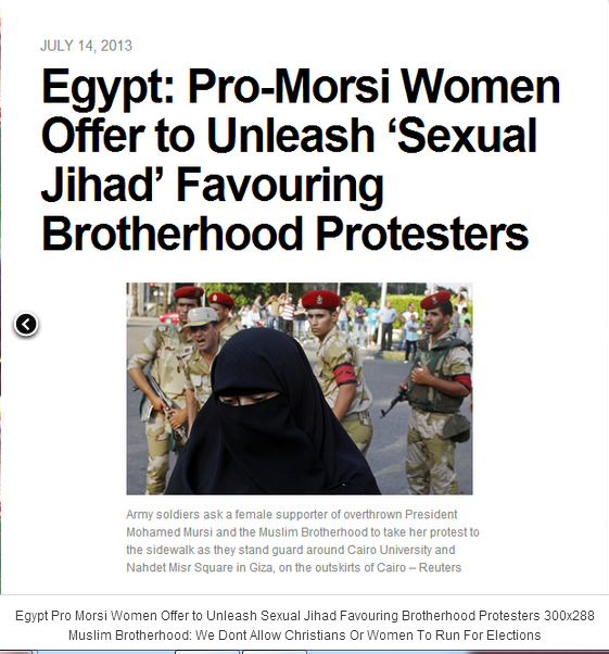Muslim Brotherhood violations against Egyptian women