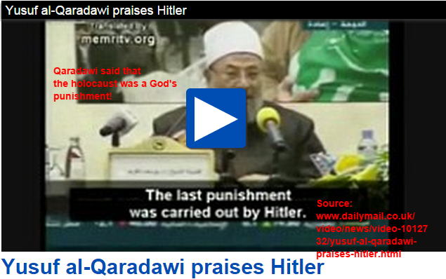 Yusuf al-Qaradawi praises Hitler